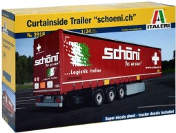 Italeri 3918 Curtainside Trailer ″schoeni.ch″